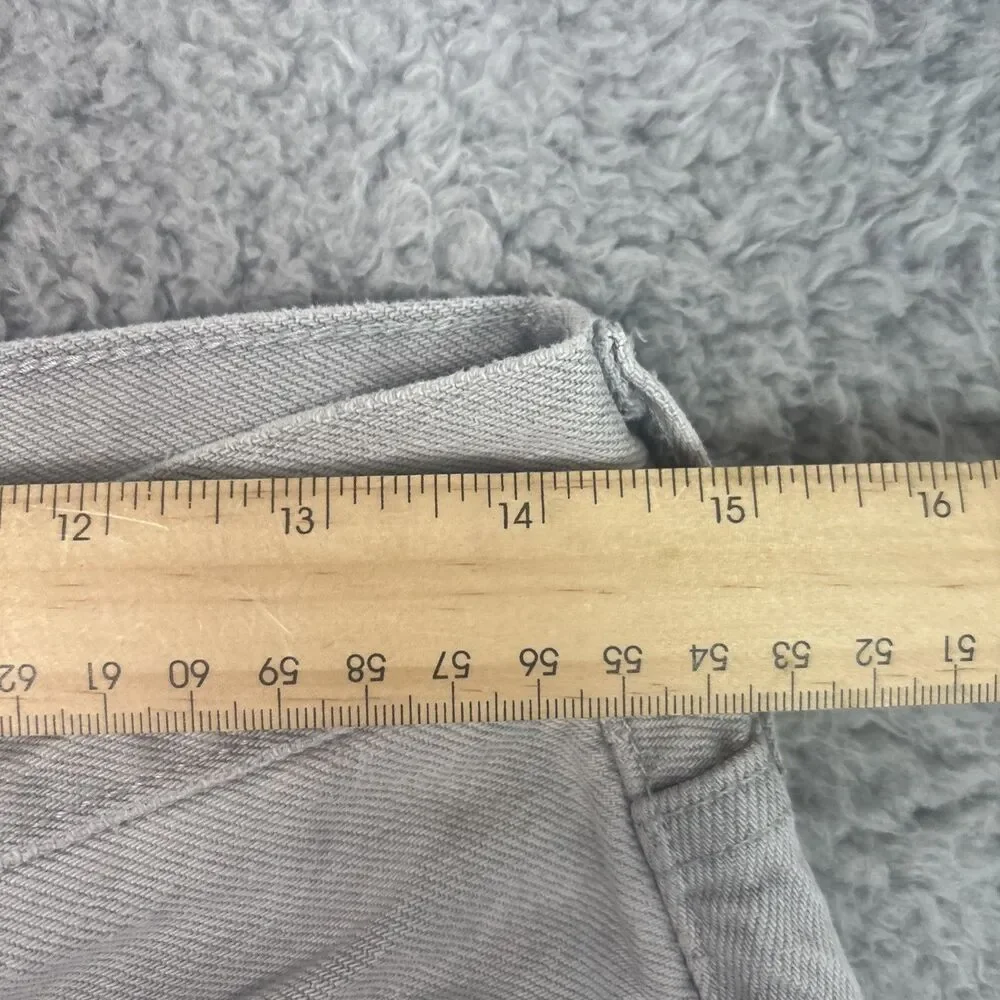 Levis Silvertab Straight Light Gray Jeans Size 29x30 Zipper Fly 5 Pockets